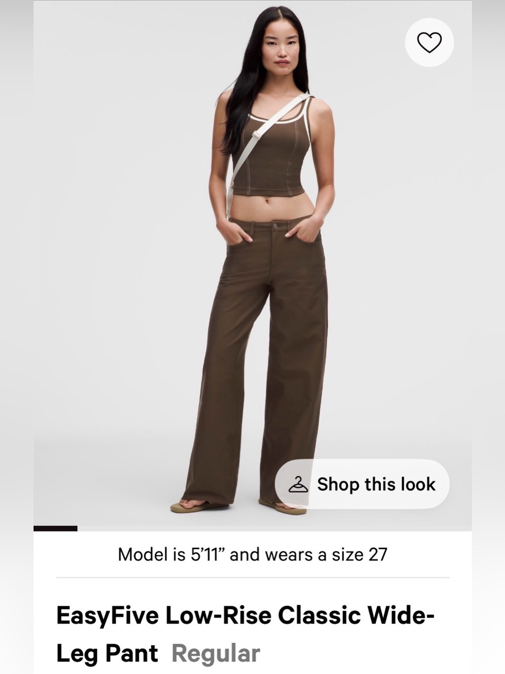 Lululemon wide leg size 29